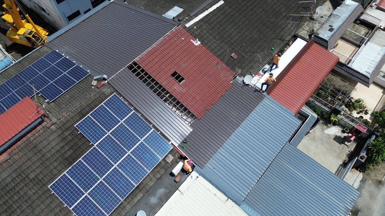 Metal deck roof replacement project by One Roof Solutions