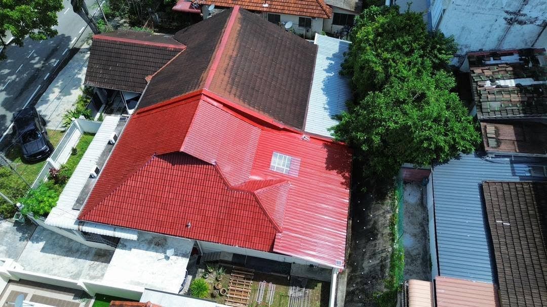 Red roof upgrade project by One Roof Solutions