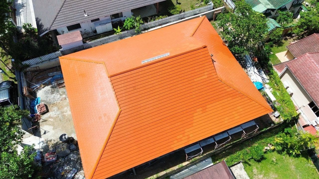 Roof tiles upgrade project by One Roof Solutions